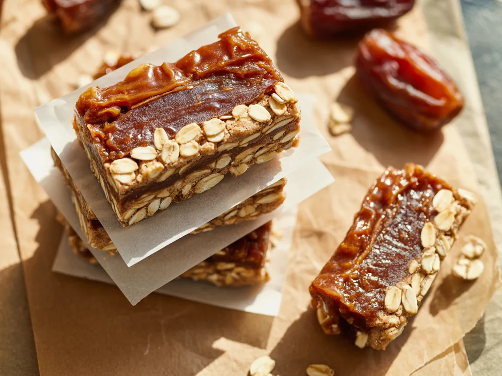 AI illustration of raw date bars